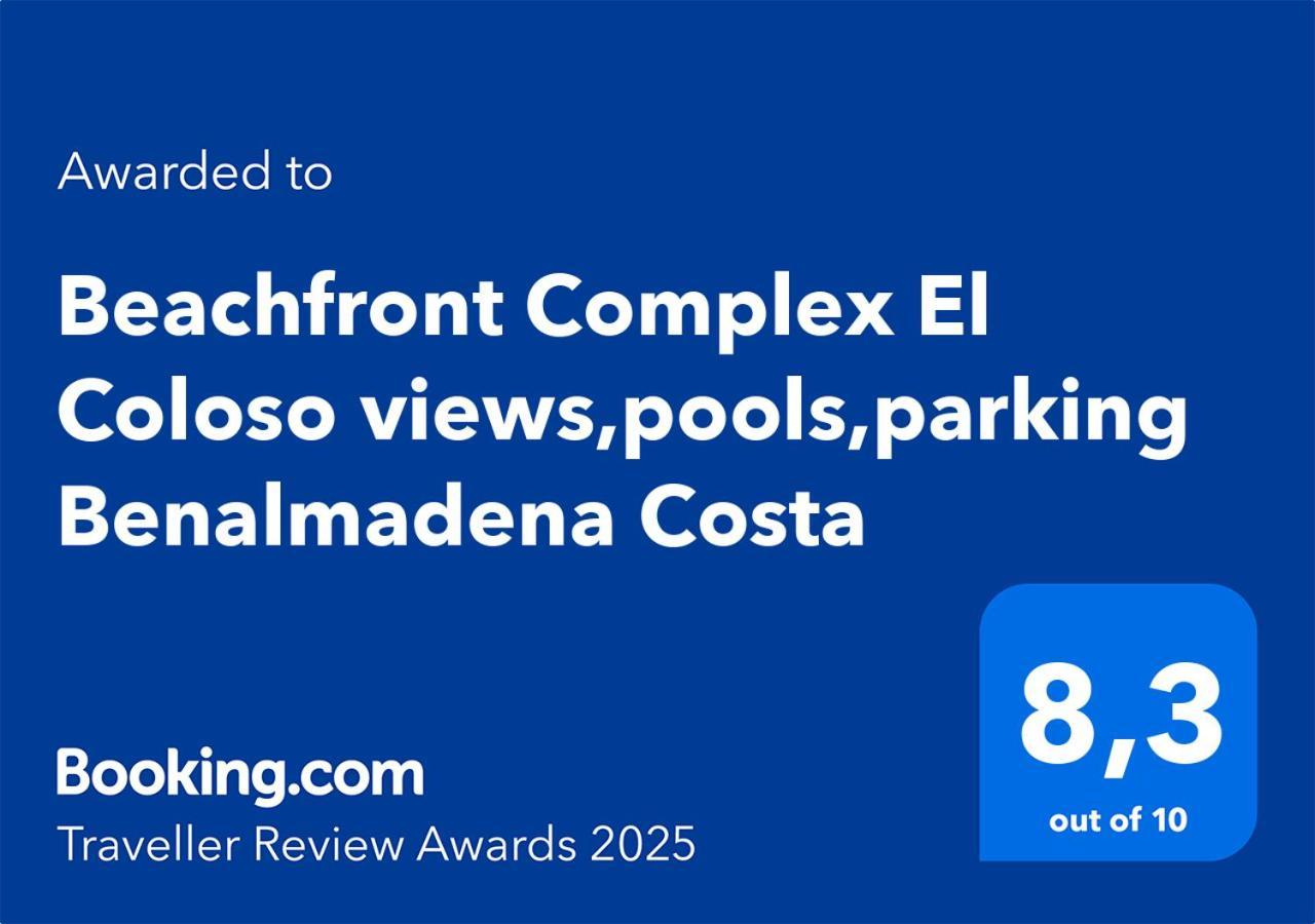 Beachfront Complex El Coloso Views,Pools,Parking Benalmadena Costa Exterior foto